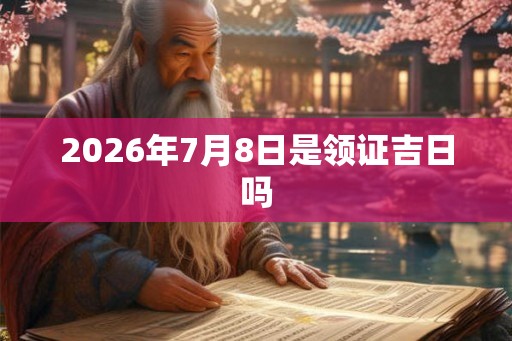 2026年7月8日是领证吉日吗