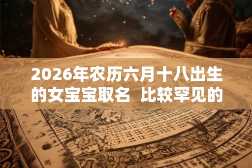 2026年农历六月十八出生的女宝宝取名 比较罕见的名字 2026年农历六月十八出生的女宝宝取名 比较罕见的名字