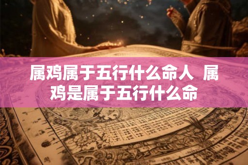属鸡属于五行什么命人  属鸡是属于五行什么命