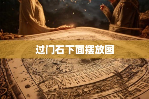 过门石下面摆放图