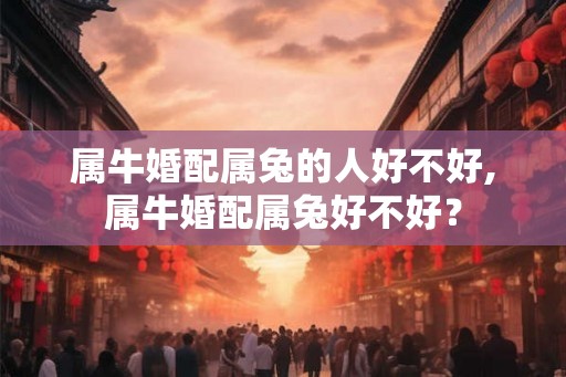 属牛婚配属兔的人好不好,属牛婚配属兔好不好? 属牛婚配属兔的人好不好,属牛婚配属兔好不好?