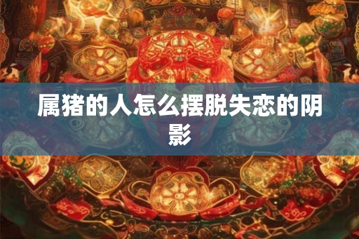 属猪的人怎么摆脱失恋的阴影