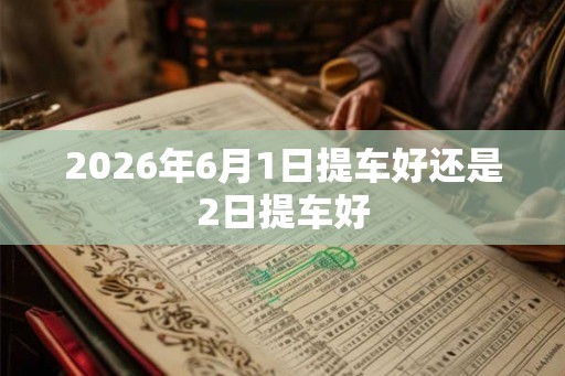 2026年6月1日提车好还是2日提车好