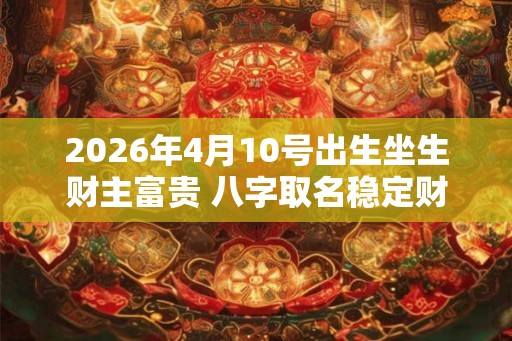 2026年4月10号出生坐生财主富贵 八字取名稳定财运