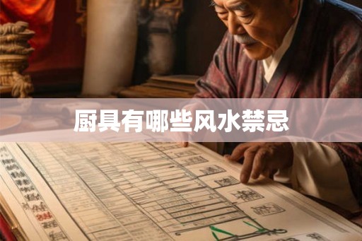 厨具有哪些风水禁忌