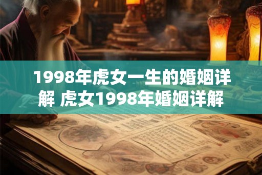 1998年虎女一生的婚姻详解 虎女1998年婚姻详解