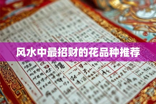 风水中最招财的花品种推荐 风水中最招财的花品种推荐