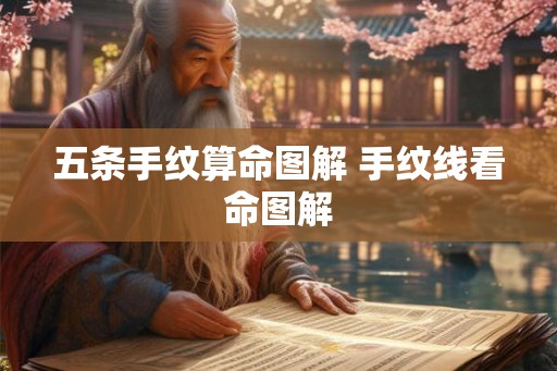 五条手纹算命图解 手纹线看命图解