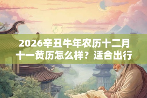 2026辛丑牛年农历十二月十一黄历怎么样?适合出行吗? 2026辛丑牛年农历十二月十一黄历怎么样?适合出行吗?