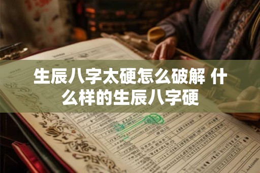 生辰八字太硬怎么破解 什么样的生辰八字硬
