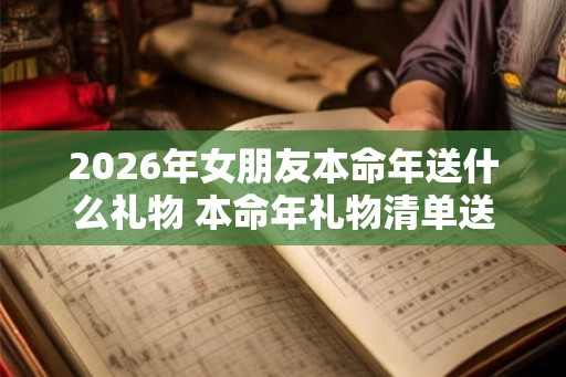 2026年女朋友本命年送什么礼物 本命年礼物清单送女友
