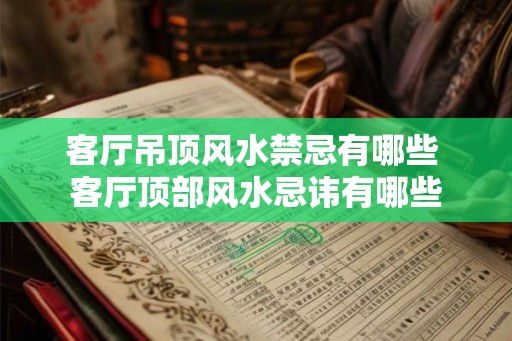 客厅吊顶风水禁忌有哪些 客厅顶部风水忌讳有哪些