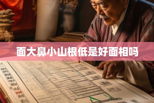 面大鼻小山根低是好面相吗