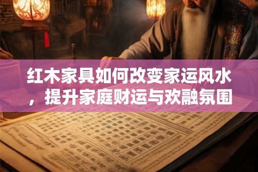 红木家具如何改变家运风水,提升家庭财运与欢融氛围? 红木家具如何改变家运风水,提升家庭财运与欢融氛围?