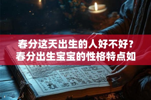 春分这天出生的人好不好？春分出生宝宝的性格特点如何？