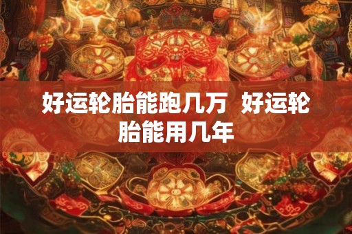 好运轮胎能跑几万  好运轮胎能用几年