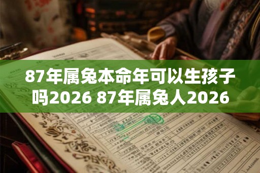 87年属兔本命年可以生孩子吗2026 87年属兔人2026年生子好不好 87年属兔本命年可以生孩子吗2026 87年属兔人2026年生子好不好