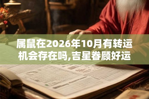 属鼠在2026年10月有转运机会存在吗,吉星眷顾好运来