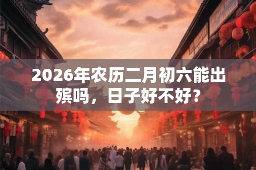 2026年农历二月初六能出殡吗,日子好不好? 2026年农历二月初六能出殡吗,日子好不好?