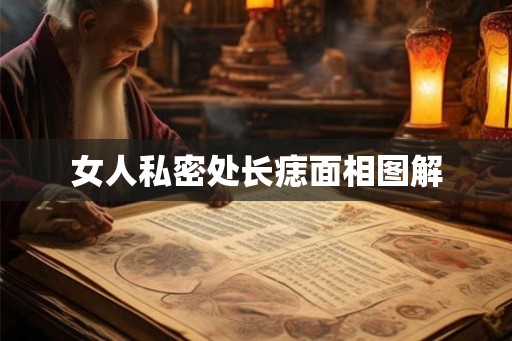 女人私密处长痣面相图解