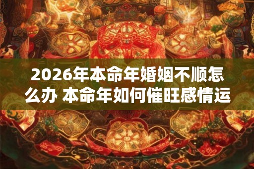 2026年本命年婚姻不顺怎么办 本命年如何催旺感情运