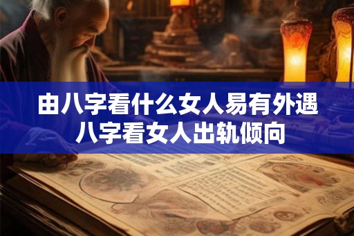 由八字看什么女人易有外遇 八字看女人出轨倾向