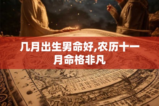 几月出生男命好,农历十一月命格非凡