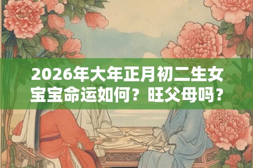 2026年大年正月初二生女宝宝命运如何?旺父母吗? 2026年大年正月初二生女宝宝命运如何?旺父母吗?