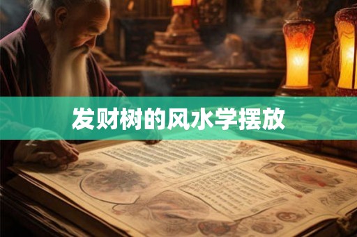 发财树的风水学摆放