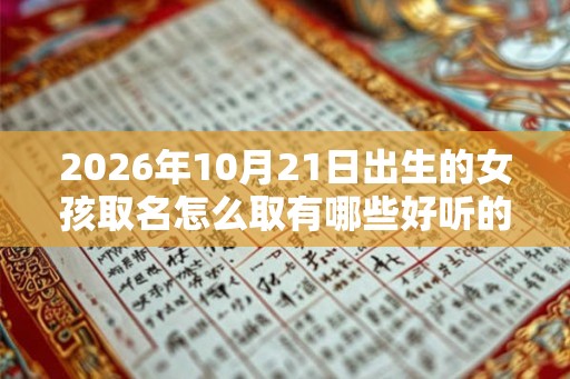 2026年10月21日出生的女孩取名怎么取有哪些好听的名字