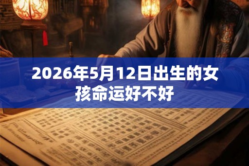2026年5月12日出生的女孩命运好不好
