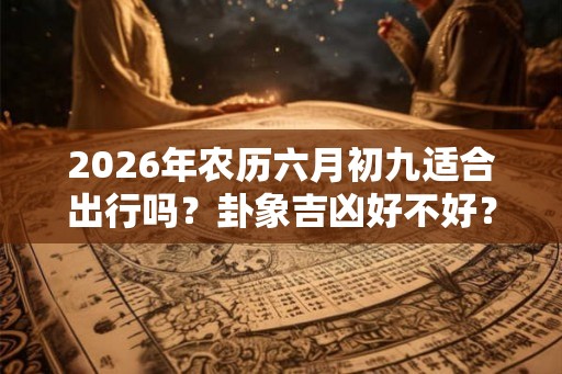 2026年农历六月初九适合出行吗？卦象吉凶好不好？