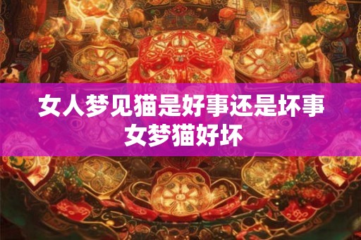 女人梦见猫是好事还是坏事 女梦猫好坏
