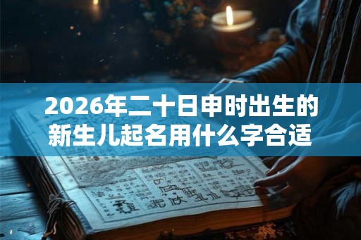 2026年二十日申时出生的新生儿起名用什么字合适 2026年二十日申时出生的新生儿起名用什么字合适