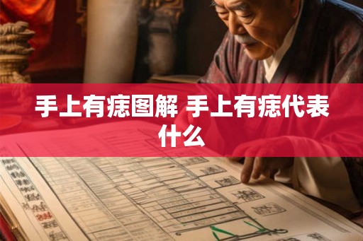 手上有痣图解 手上有痣代表什么