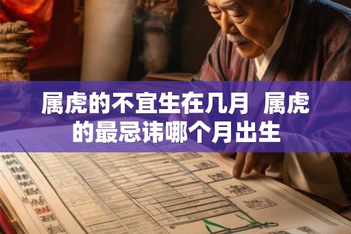 属虎的不宜生在几月  属虎的最忌讳哪个月出生