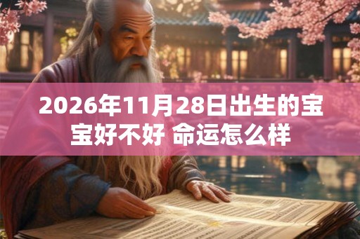 2026年11月28日出生的宝宝好不好 命运怎么样 2026年11月28日出生的宝宝好不好 命运怎么样