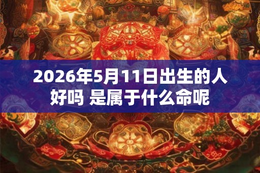 2026年5月11日出生的人好吗 是属于什么命呢