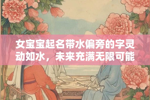 女宝宝起名带水偏旁的字灵动如水，未来充满无限可能