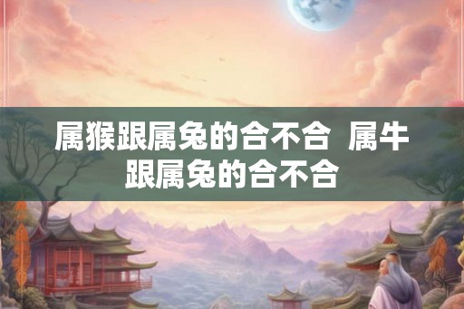属猴跟属兔的合不合  属牛跟属兔的合不合