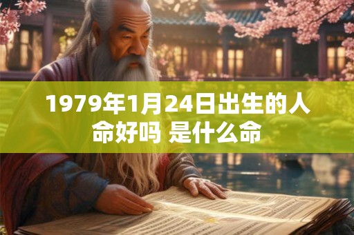 1979年1月24日出生的人命好吗 是什么命 1979年1月24日出生的人命好吗 是什么命