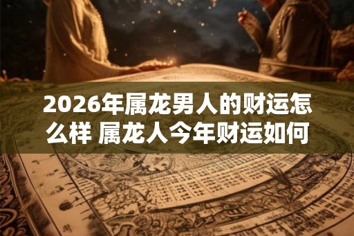 2026年属龙男人的财运怎么样 属龙人今年财运如何 2026年属龙男人的财运怎么样 属龙人今年财运如何