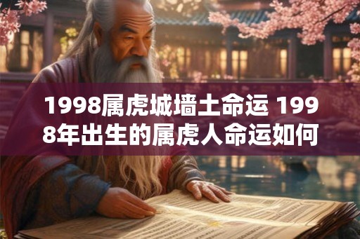 1998属虎城墙土命运 1998年出生的属虎人命运如何