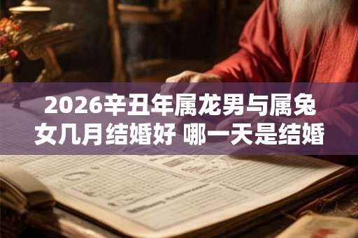 2026辛丑年属龙男与属兔女几月结婚好 哪一天是结婚吉日