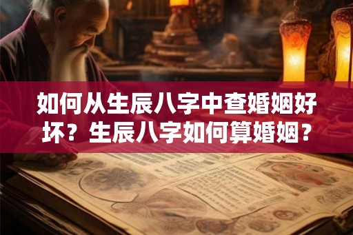 如何从生辰八字中查婚姻好坏？生辰八字如何算婚姻？