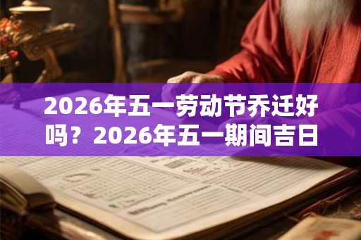 2026年五一劳动节乔迁好吗？2026年五一期间吉日