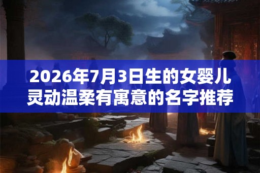 2026年7月3日生的女婴儿灵动温柔有寓意的名字推荐