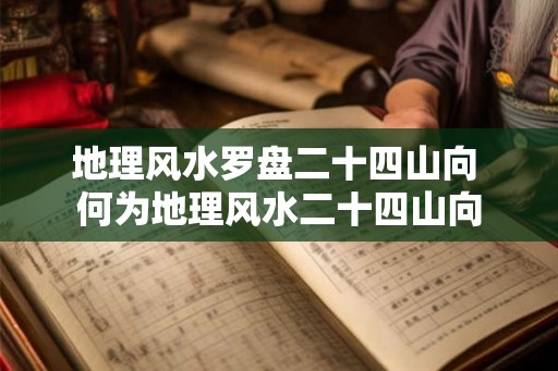地理风水罗盘二十四山向 何为地理风水二十四山向