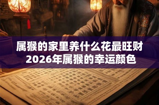 属猴的家里养什么花最旺财 2026年属猴的幸运颜色