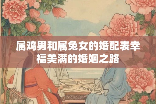 属鸡男和属兔女的婚配表幸福美满的婚姻之路